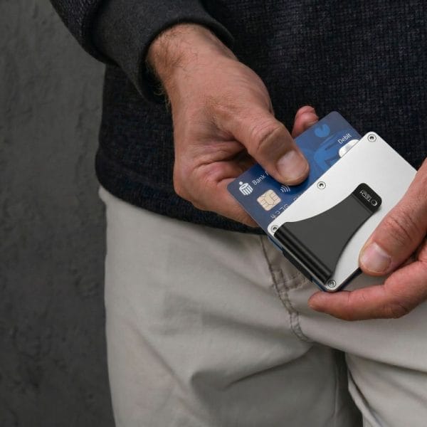 Πορτοφόλι Καρτών RFID Blocking Tech-Protect Thorn Steel Silver - Image 7