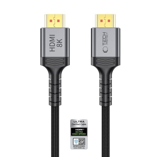 Καλώδιο HDMI 2.1 Tech-Protect UltraBoost 8K 60Hz / 4K 120Hz 200cm Black - Image 4