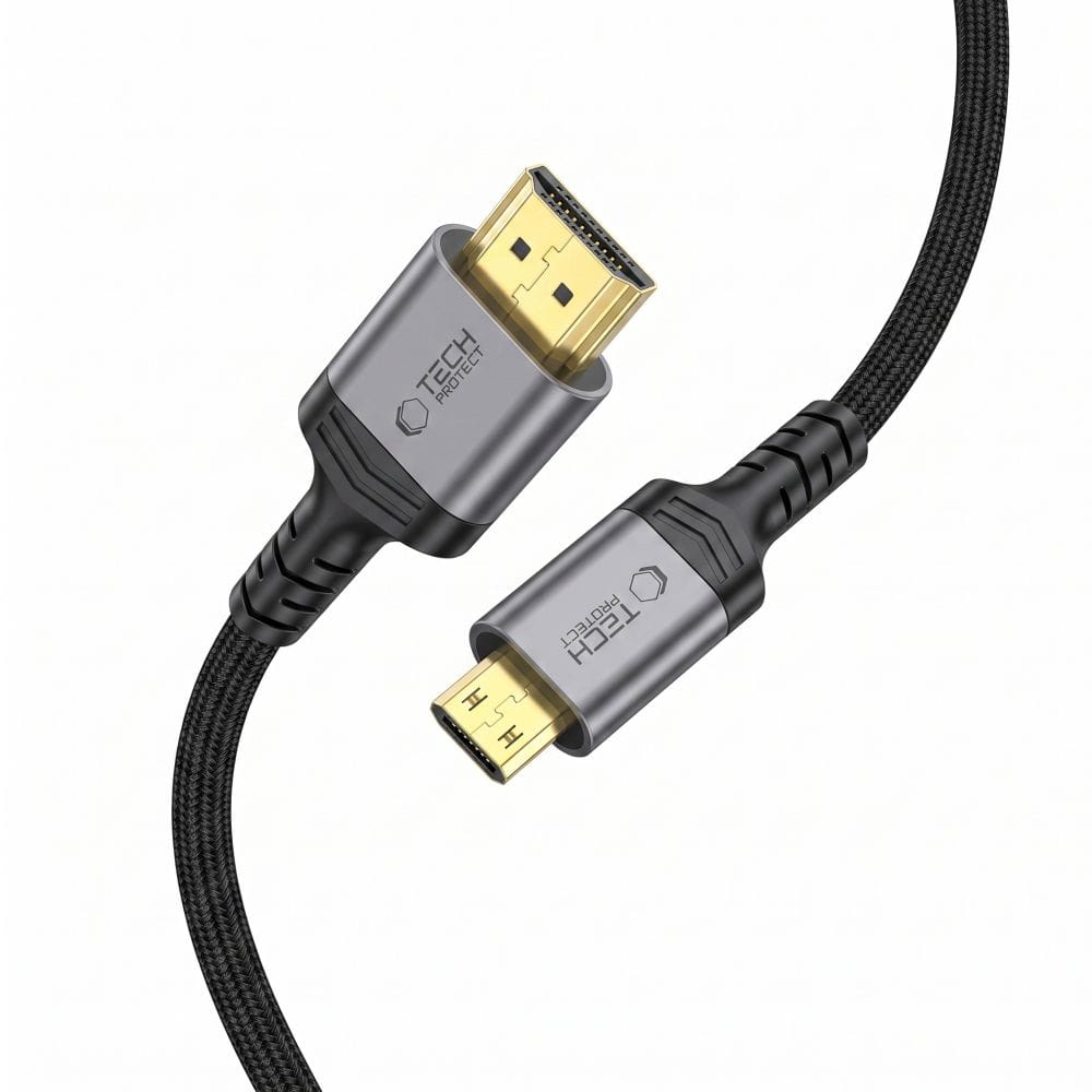 Καλώδιο Mini HDMI σε HDMI Tech-Protect UltraBoost 2.1 8K 60Hz 200cm Black - Image 2