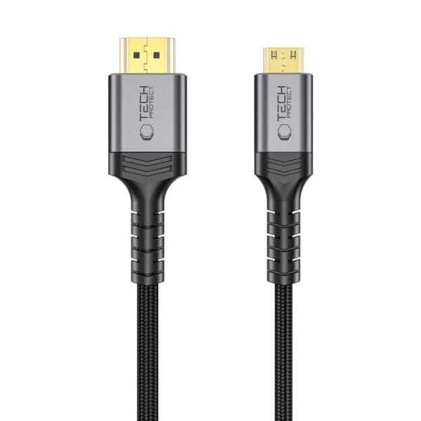 Καλώδιο Mini HDMI σε HDMI Tech-Protect UltraBoost 2.1 8K 60Hz 200cm Black - Image 4