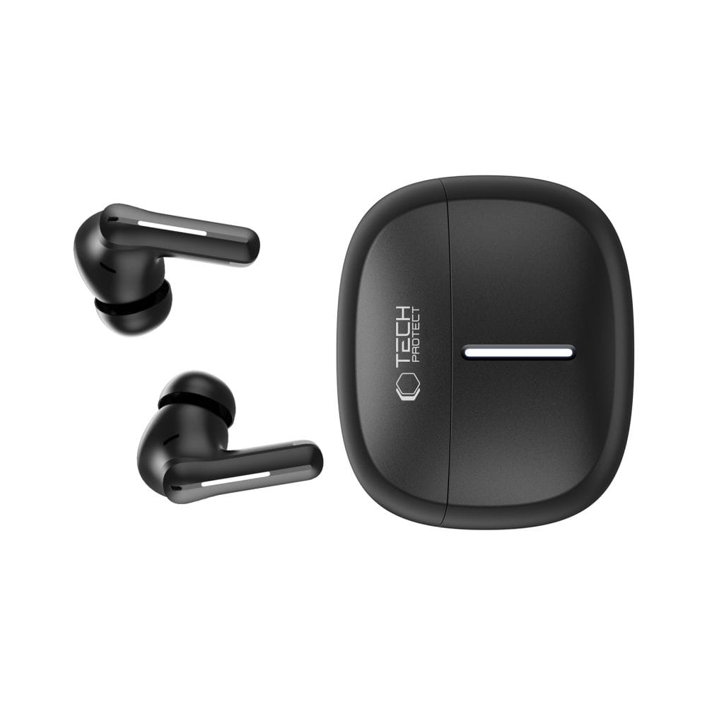 Ασύρματα Ακουστικά Bluetooth Tech-Protect UltraBoost Pro G3 TWS Black - Image 3