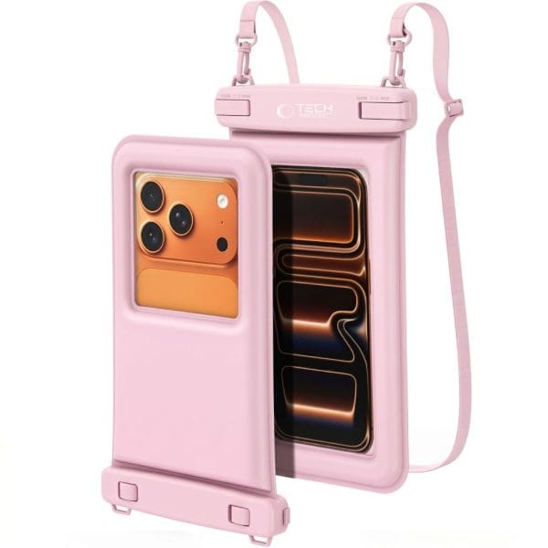 Αδιάβροχη Floating Θήκη Κινητού Tech-Protect UWC7 Universal 6.9 ιντσών Pink - Image 4