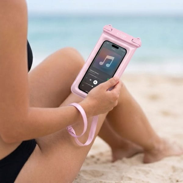 Αδιάβροχη Floating Θήκη Κινητού Tech-Protect UWC7 Universal 6.9 ιντσών Pink - Image 7