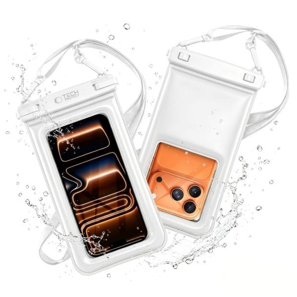 Αδιάβροχη Floating Θήκη Κινητού Tech-Protect UWC7 Universal 6.9 ιντσών White - Image 4