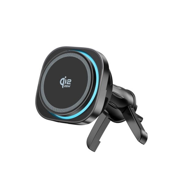 Μαγνητική Βάση Φόρτισης Αυτοκινήτου Tech-Protect V20 ArcticBoost MagSafe Qi2.2 25W Μαύρη - Image 4