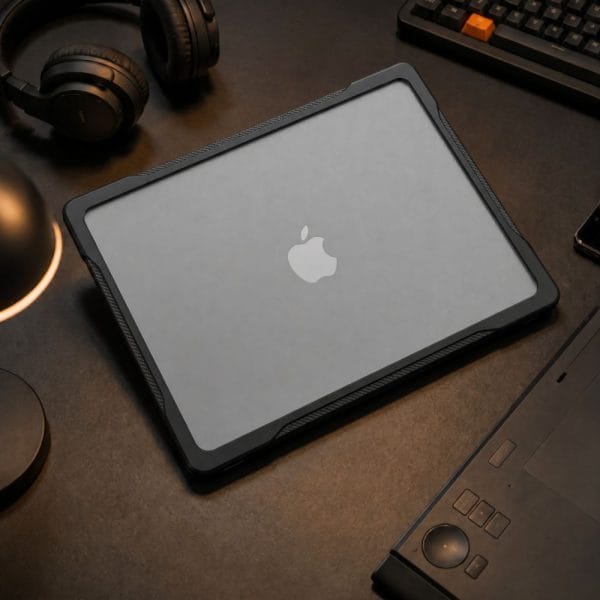 Θήκη MacBook Air 15 2023-2026 Tech-Protect Velar Black / Matte Clear - Image 6
