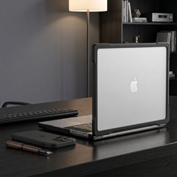 Θήκη MacBook Pro 14 2021-2026 Tech-Protect Velar Black / Matte Clear - Image 7