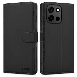 Θήκη OnePlus Nord 6 Tech-Protect Wallet Black