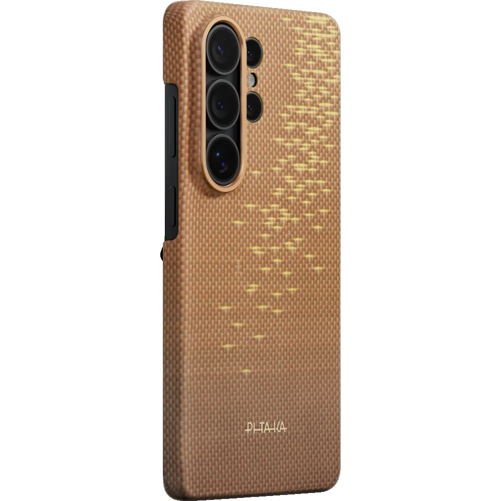 Θήκη Samsung Galaxy S26 Ultra Pitaka Edge Case Golden Glint