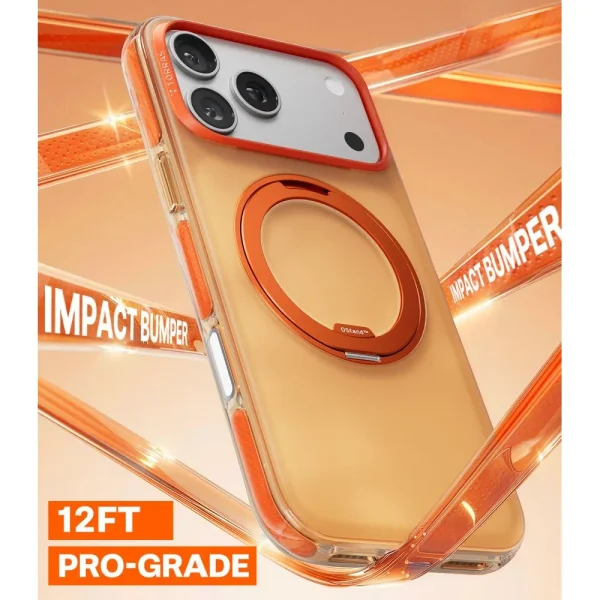 Θήκη iPhone 17 Pro Torras Ostand O3 Hue MagSafe Golden Citrus - Image 7