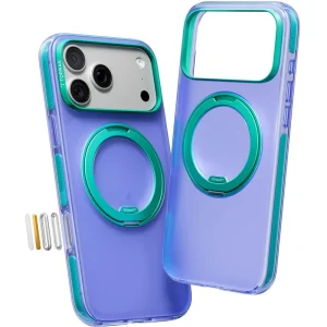 Θήκη iPhone 17 Pro Max Torras Ostand O3 Hue MagSafe Violet Purple