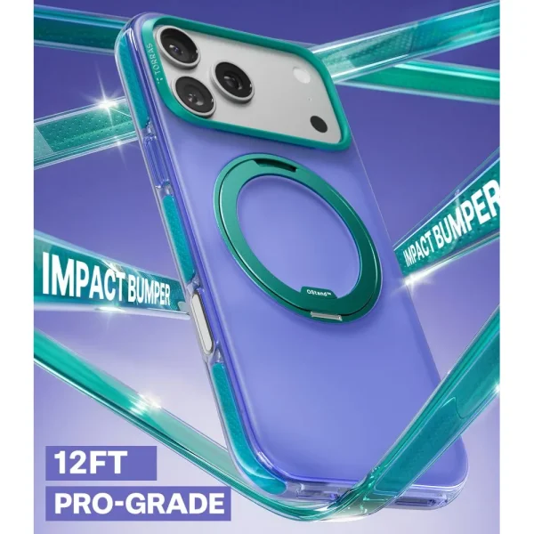 Θήκη iPhone 17 Pro Torras Ostand O3 Hue MagSafe Violet Purple - Image 4