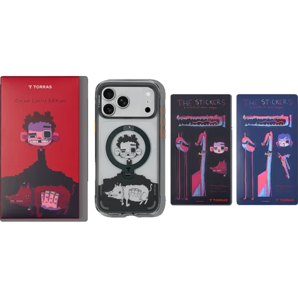 Θήκη iPhone 17 Pro Torras Ostand Q3 Air GAWX Limited Dawnbreak Guard - Image 12