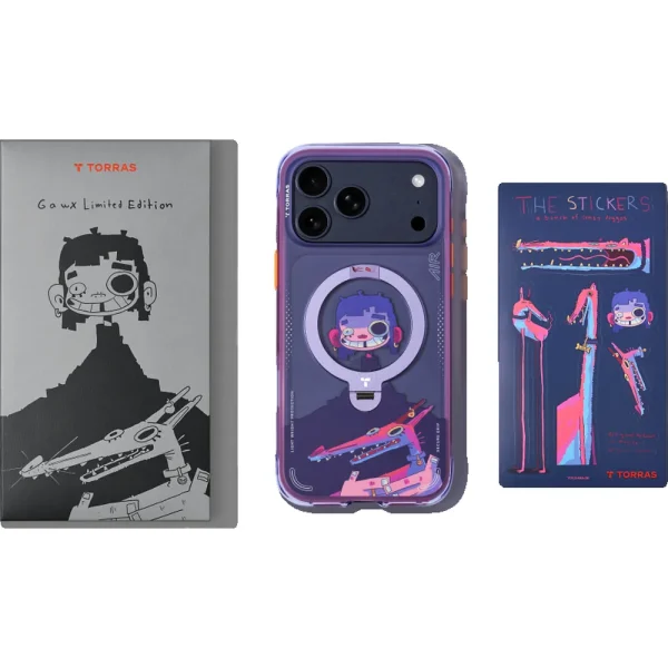 Θήκη iPhone 17 Pro Max Torras Ostand Q3 Air GAWX Limited Neon Night Muse - Image 11