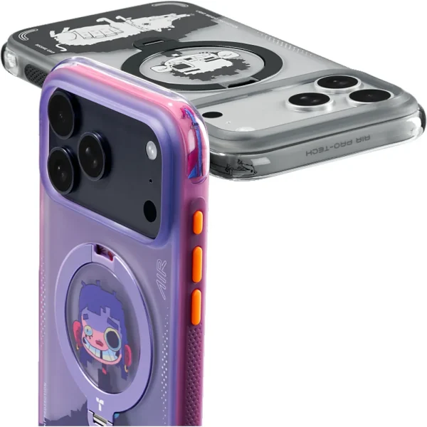 Θήκη iPhone 17 Pro Max Torras Ostand Q3 Air GAWX Limited Neon Night Muse - Image 13