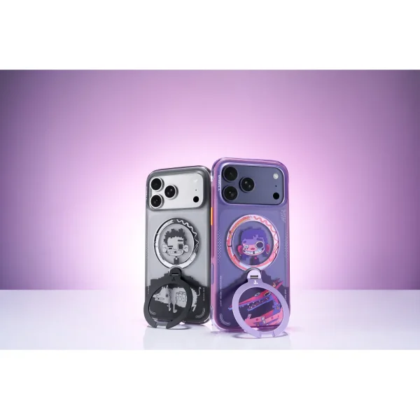 Θήκη iPhone 17 Pro Max Torras Ostand Q3 Air GAWX Limited Neon Night Muse - Image 10