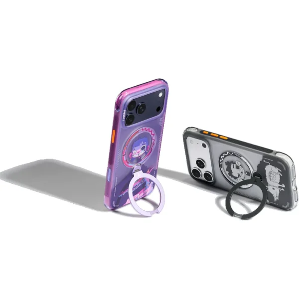 Θήκη iPhone 17 Pro Torras Ostand Q3 Air GAWX Limited Neon Night Muse - Image 8