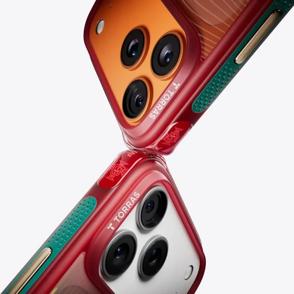 Θήκη iPhone 17 Pro Max Torras Ostand Q3 Air World Cup Limited MagSafe Portugal Red - Image 5