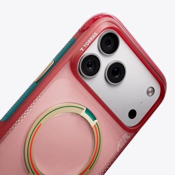 Θήκη iPhone 17 Pro Torras Ostand Q3 Air World Cup Limited MagSafe Portugal Red - Image 4