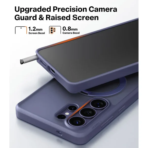 Θήκη Samsung Galaxy S26 Ultra Torras Ostand Q3 Spin Violet Surge - Image 9