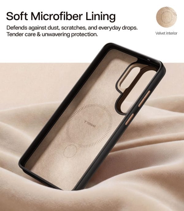 Θήκη Samsung Galaxy S26 Ultra Torras Ostand Q3 VegSkin Amber Brown - Image 7