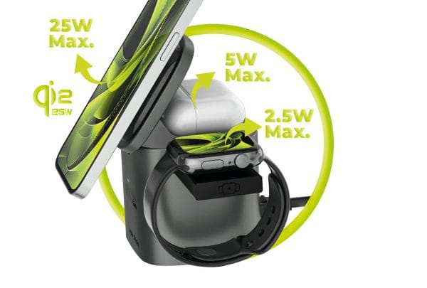 Mobile Origin 100W Qi2 25W Foldable Charger PW37 MagSafe Compatible