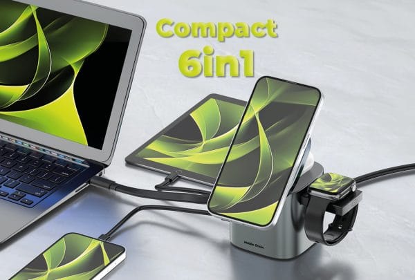 Mobile Origin 100W Qi2 25W Foldable Charger PW37 MagSafe Compatible
