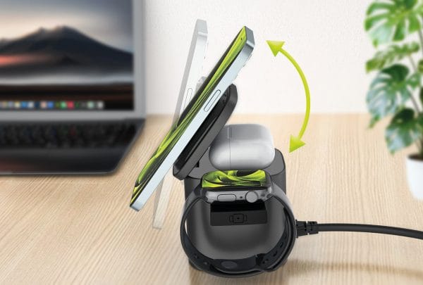Mobile Origin 100W Qi2 25W Foldable Charger PW37 MagSafe Compatible