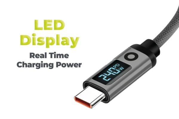 Mobile Origin 240W 80Gbps 8K/60Hz LED Display USB-C Cable 1.5m CB18