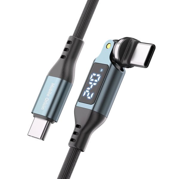Mobile Origin 240W Display 540° Rotating USB-C to USB-C Cable 1 m CB16
