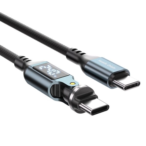 Mobile Origin 240W Display 540° Rotating USB-C to USB-C Cable 1 m CB16