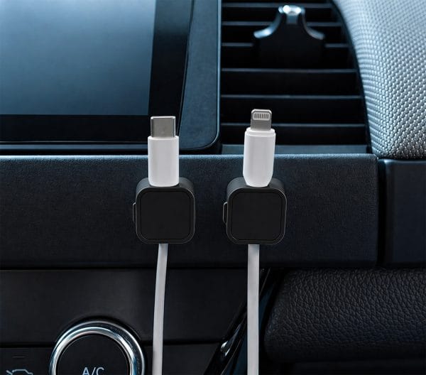 Mobile Origin Cable Cord Organizer Holder CB8 Black