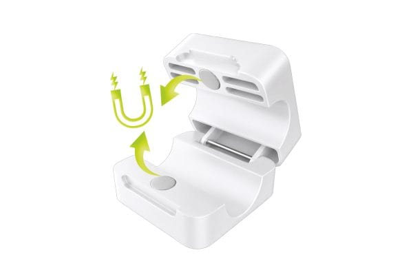 Mobile Origin Cable Cord Organizer Holder CB8 White