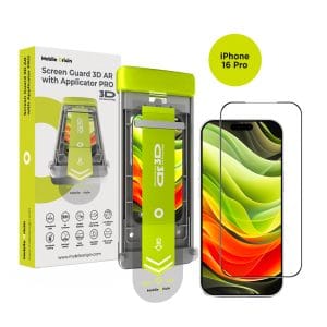 Τζάμι Προστασίας iPhone 16 Pro Mobile Origin Screen Guard 3D AR με Applicator PRO