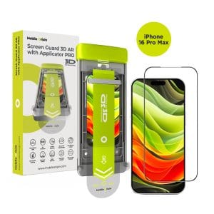 Τζάμι Προστασίας iPhone 16 Pro Max Mobile Origin Screen Guard 3D AR με Applicator PRO