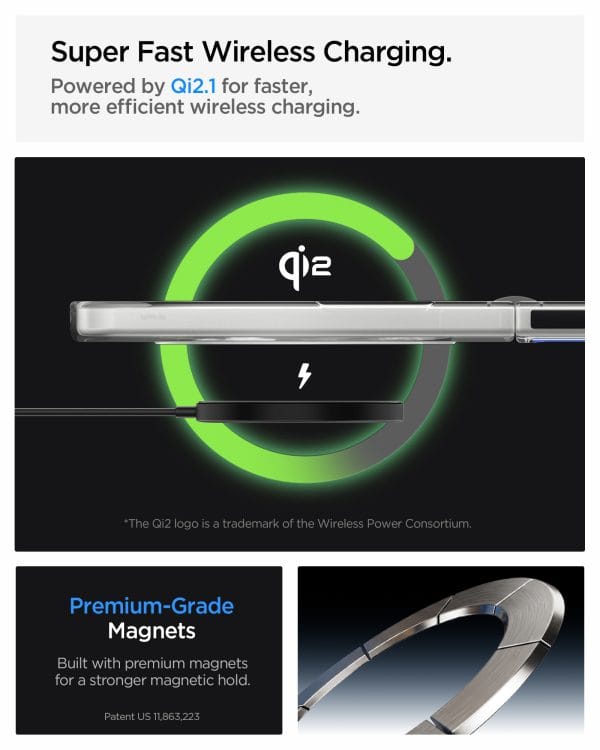 Spigen Air Skin MagSafe clear white - Samsung Galaxy Z Flip8