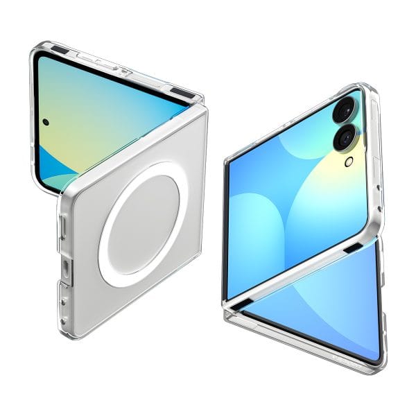 Spigen Air Skin MagSafe clear white - Samsung Galaxy Z Flip8