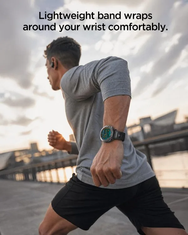 Spigen Athlex Air active black gray - Samsung Galaxy Watch Ultra 2/1 47mm