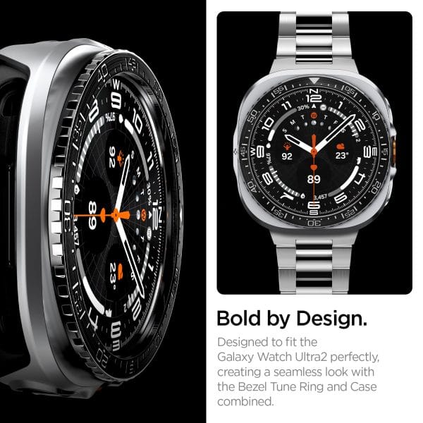 Spigen Bezel Tune Pro (Diver) black - Samsung Galaxy Watch Ultra 2 47mm