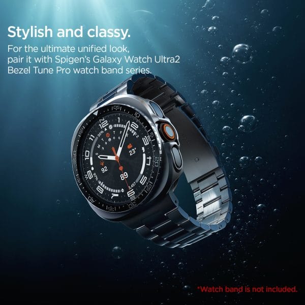 Spigen Bezel Tune Pro (Diver) black - Samsung Galaxy Watch Ultra 2 47mm