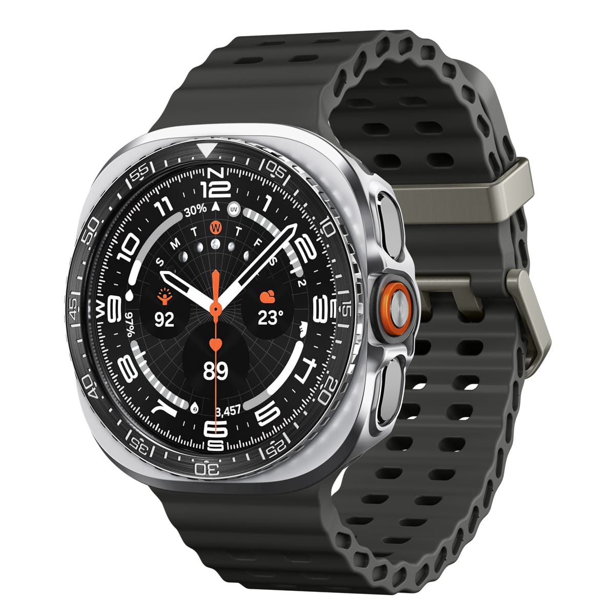 Προστατευτικό bezel Samsung Galaxy Watch Ultra 2 47mm Spigen Bezel Tune Pro Black ACS11619