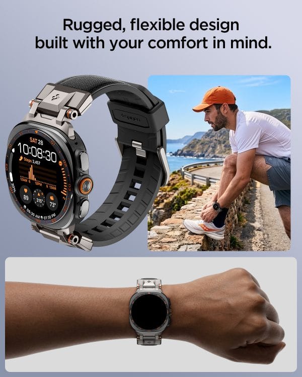 Spigen DuraPro Armor black - Samsung Galaxy Watch Ultra 2/1 47mm