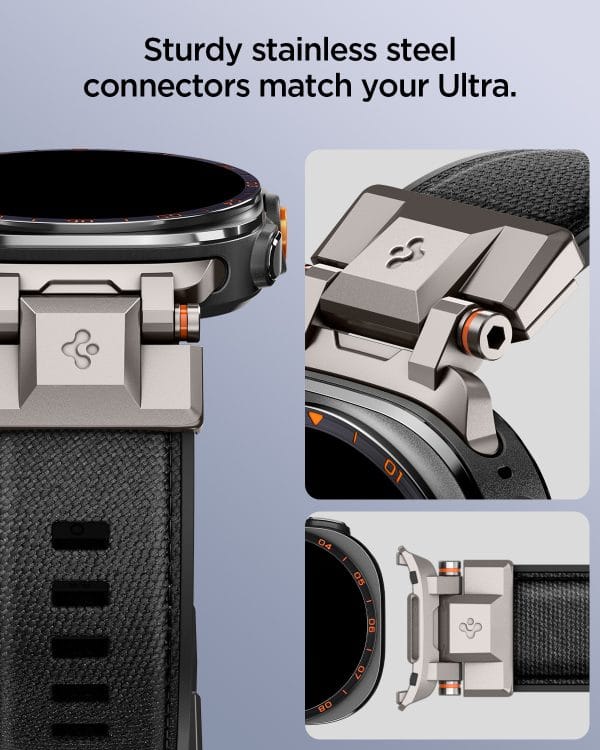 Spigen DuraPro Armor black - Samsung Galaxy Watch Ultra 2/1 47mm