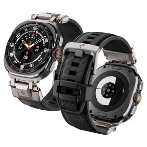 Λουράκι Samsung Galaxy Watch Ultra 1 και Ultra 2 47mm Spigen DuraPro Armor Black AMP11615