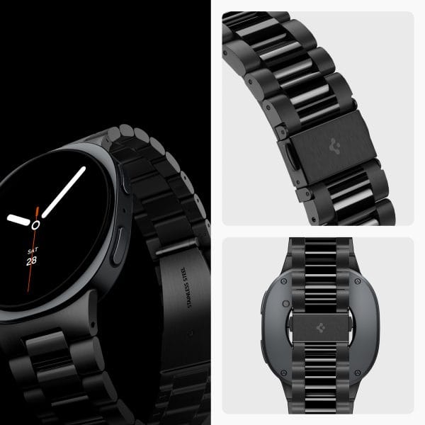 Spigen Modern Fit 316L black - Samsung Galaxy Watch 9/8 46mm/44mm/40mm