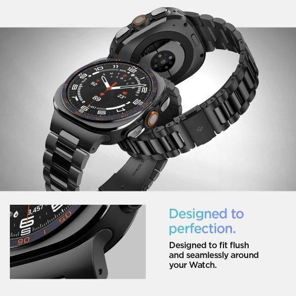 Spigen Modern Fit 316L black - Samsung Galaxy Watch Ultra 2/1 47mm