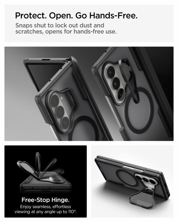 Spigen Optik Armor Pro MagSafe black - Samsung Galaxy Z Fold8 Ultra