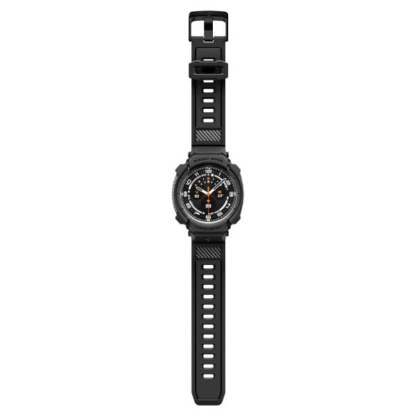 Spigen Rugged Armor Pro matte black - Samsung Galaxy Watch Ultra 2 47mm