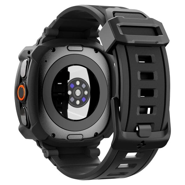 Spigen Rugged Armor Pro matte black - Samsung Galaxy Watch Ultra 2 47mm