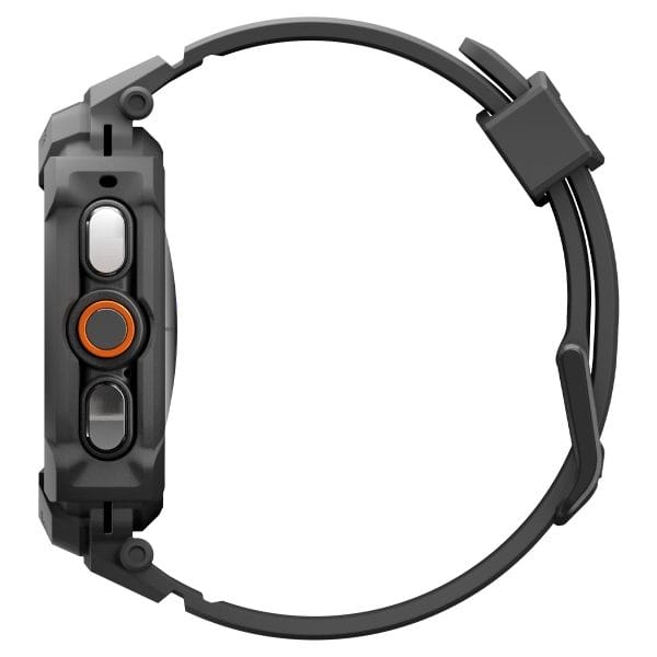Spigen Rugged Armor Pro matte black - Samsung Galaxy Watch Ultra 2 47mm